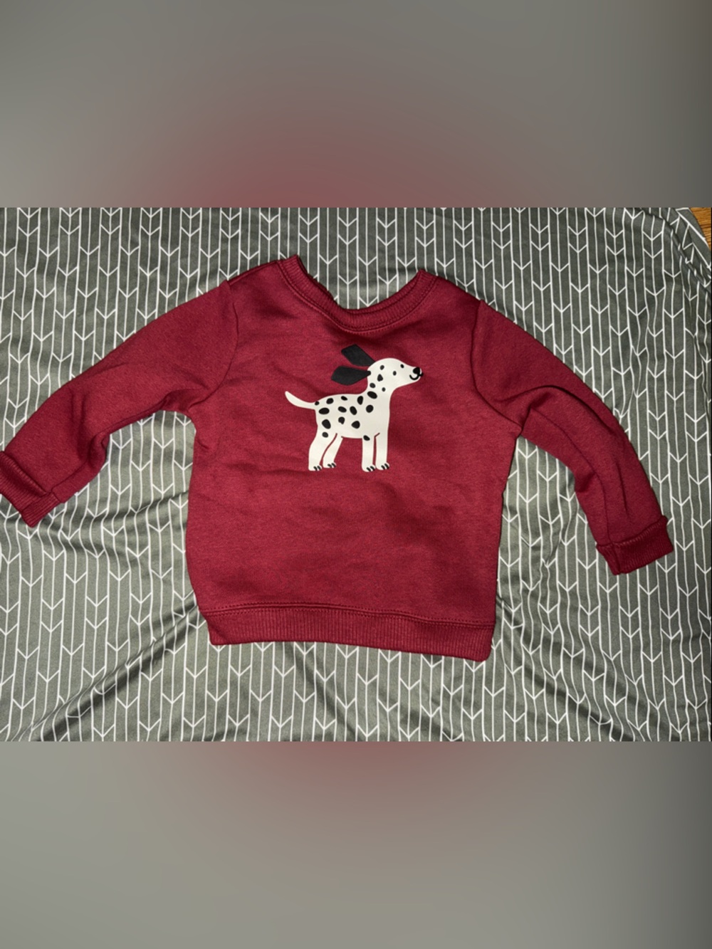 Garanimals Maroon Pullover with Dalmatian Patch